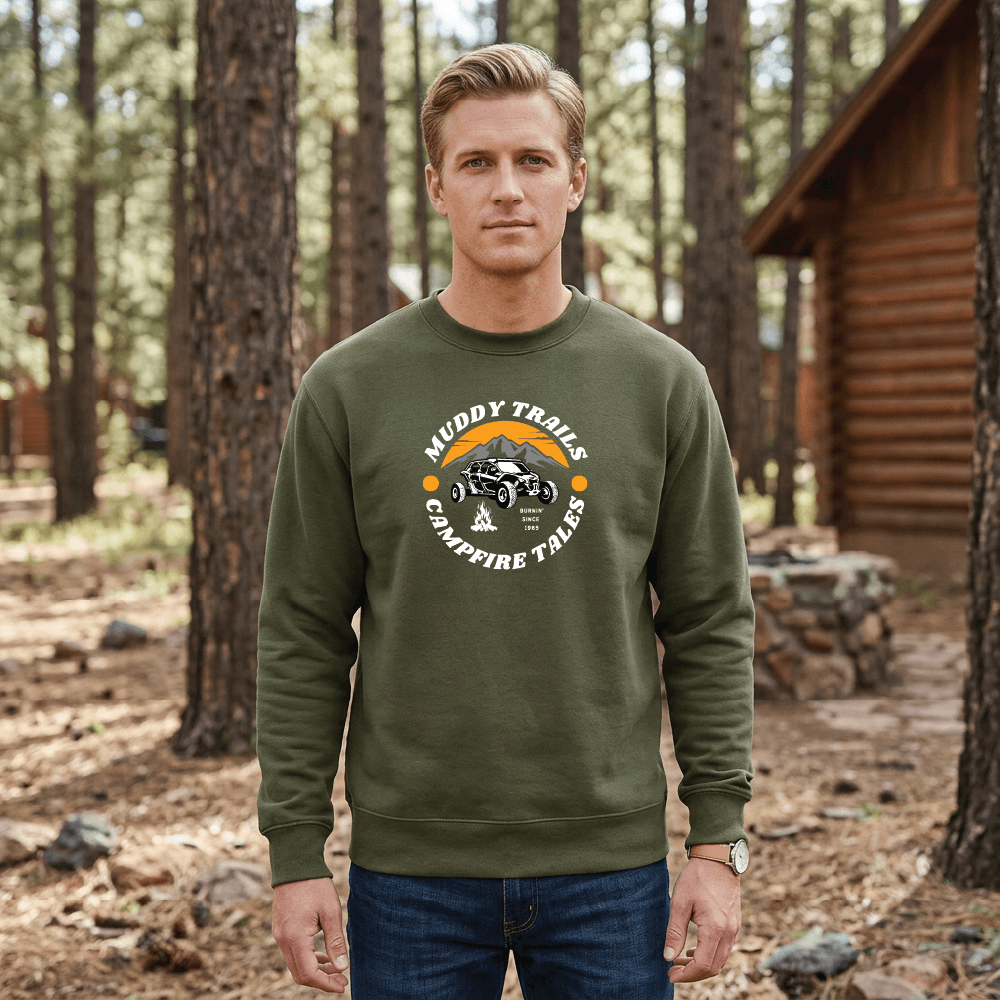 Muddy Trails Campfire Tale Crewneck